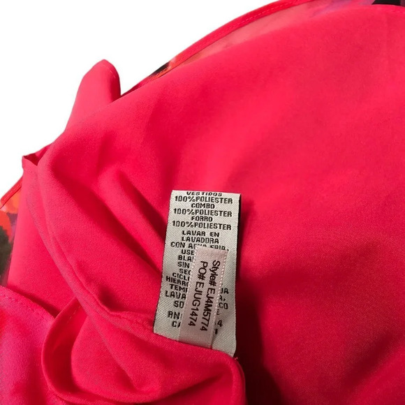 Eliza J  Womens Floral High Low Maxi Dress Size 6 - Picture 9 of 10